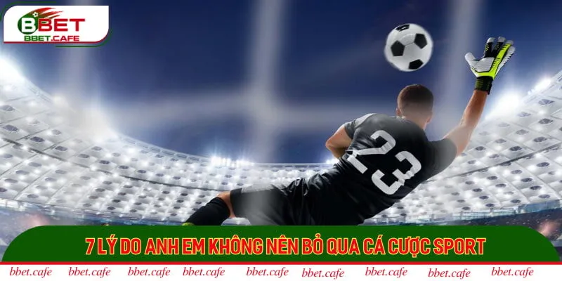 7 lý do anh em không nên bỏ qua cá cược sport