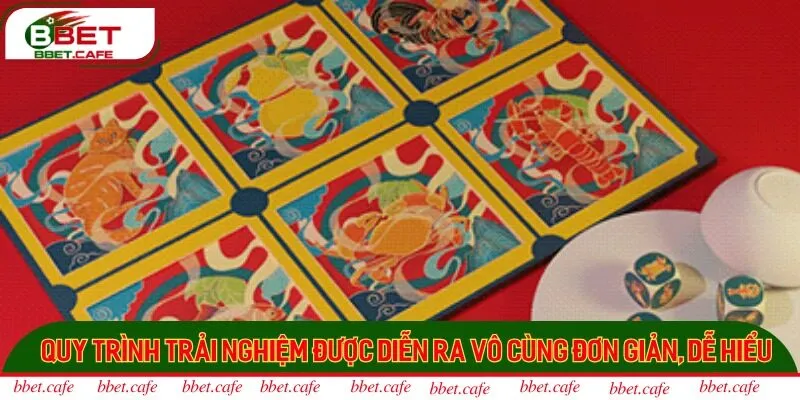 Quy trình trải nghiệm được diễn ra vô cùng đơn giản, dễ hiểu